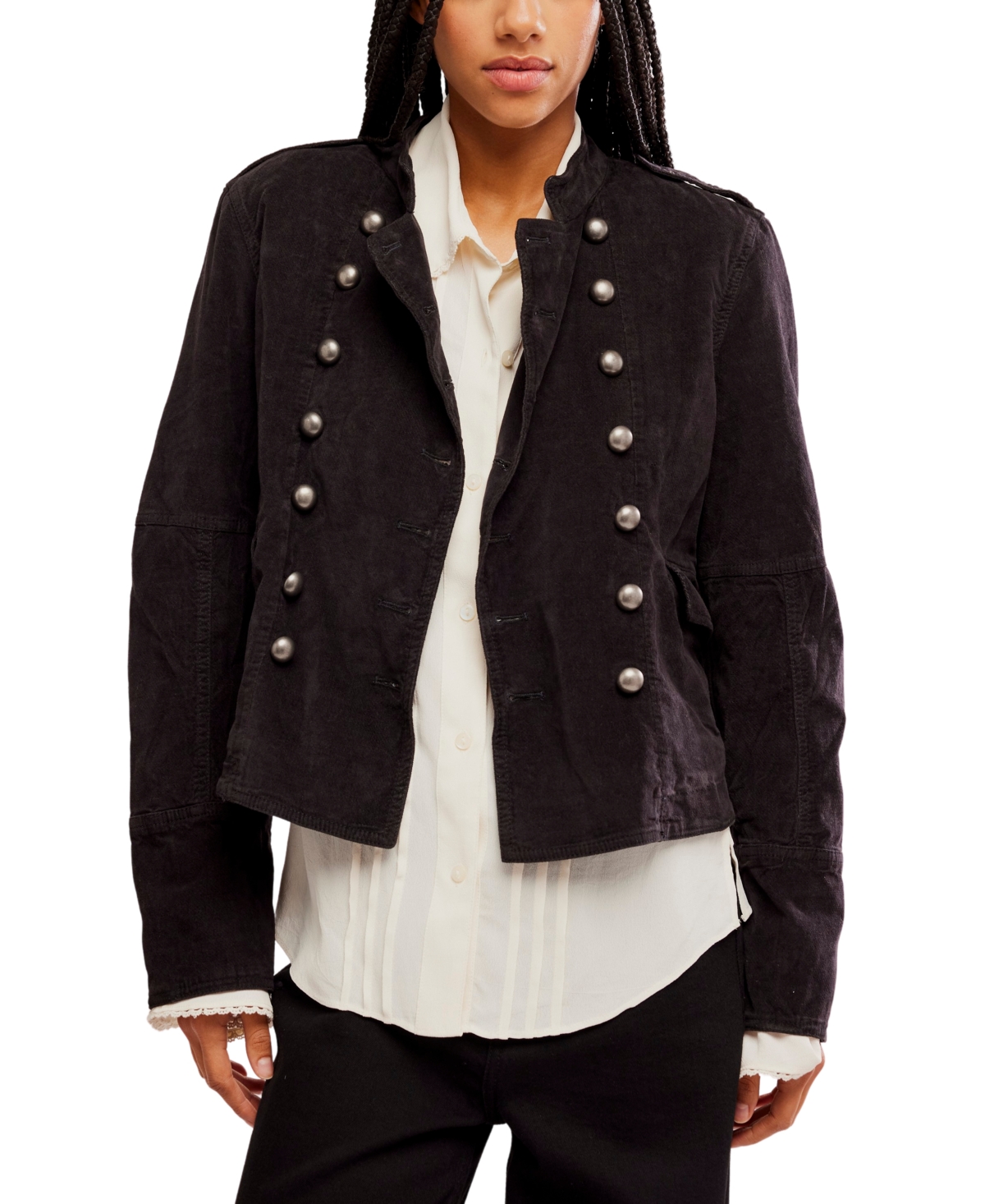 Free People Women's Lotty Collared Jacket