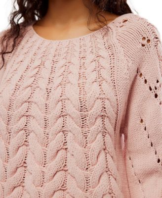 Women's Sandre Cable-Knit Sweater