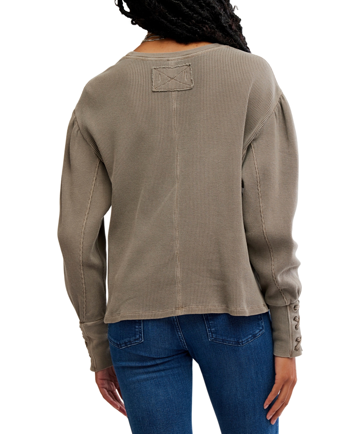 Free People Women's Lapis Long-Sleeve Top