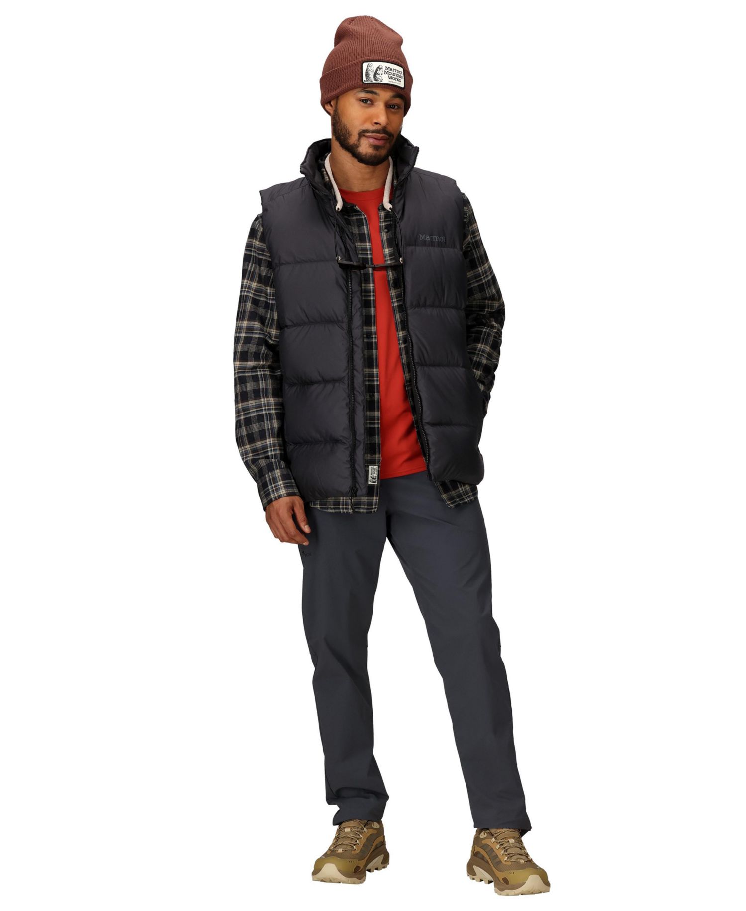 Men's Guides Down Stand-Collar Vest