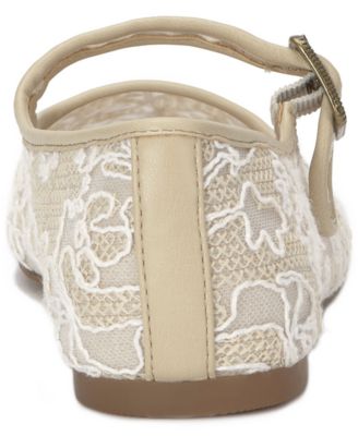 Women's Tannyr Burnout Lace Mary Jane Ballet Flats