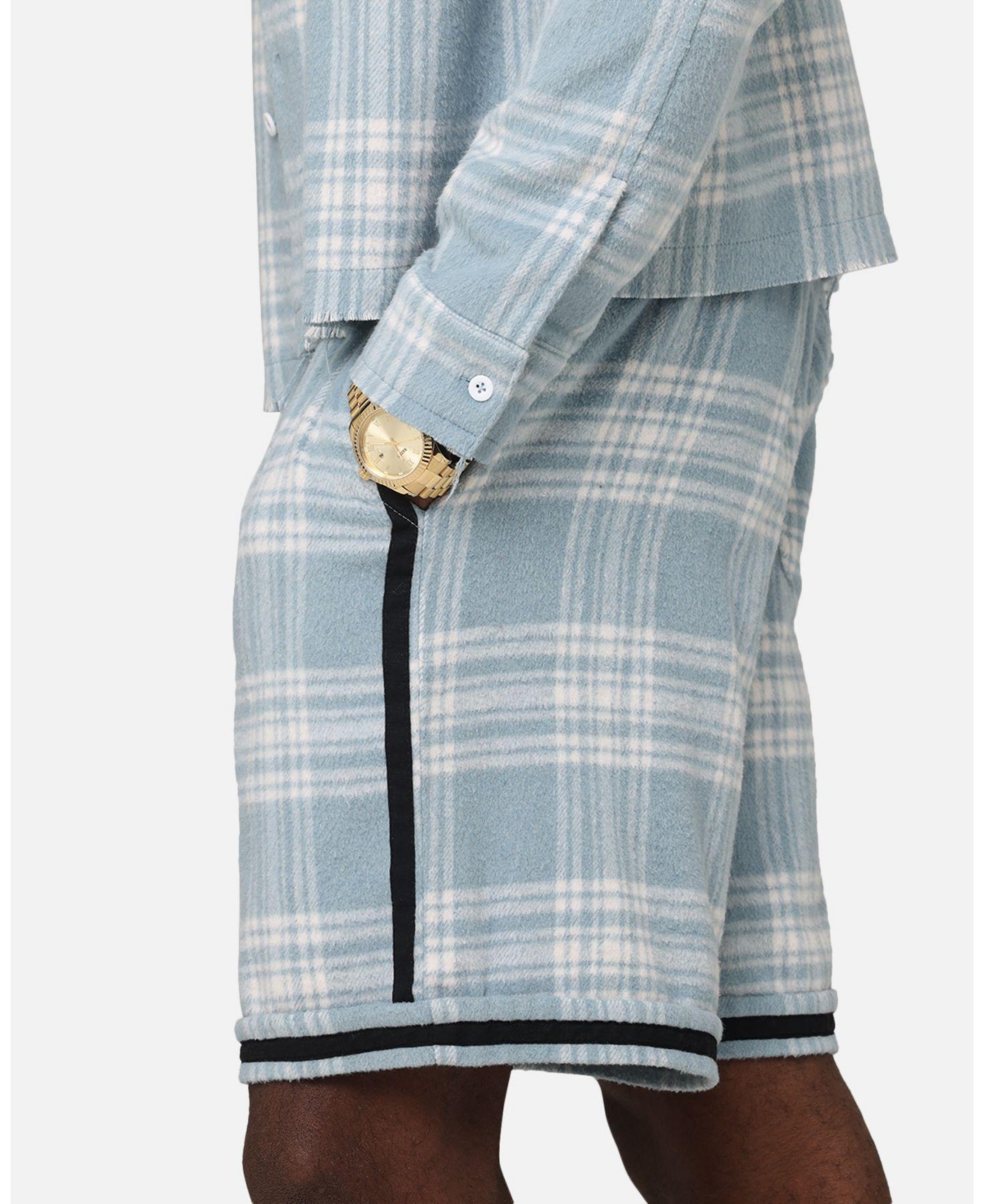 Xxiii Men's Plaid Ball Shorts