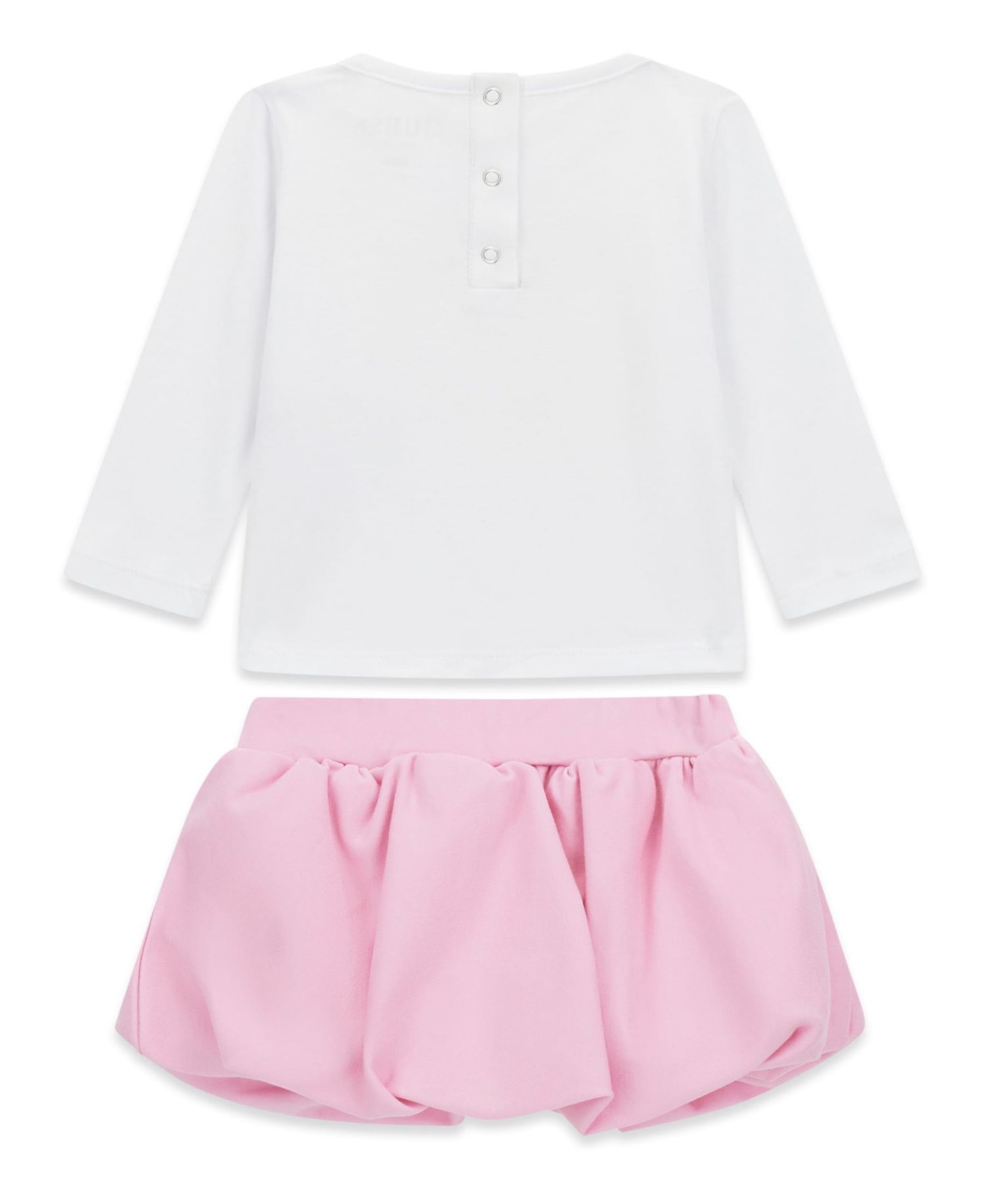 Baby Girls' Long-Sleeve T-Shirt and Skirt, 2-Piece Set