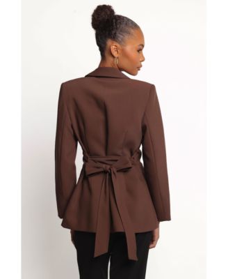 Women's Eliana Waist Tie Blazer