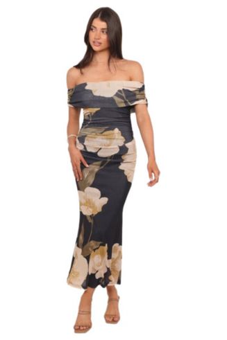 petal and pup off the shoulder dress Petal and Pup Women's Wilma Off Shoulder Dress