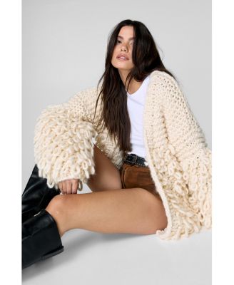 Women's Extreme Loopy Cardigan