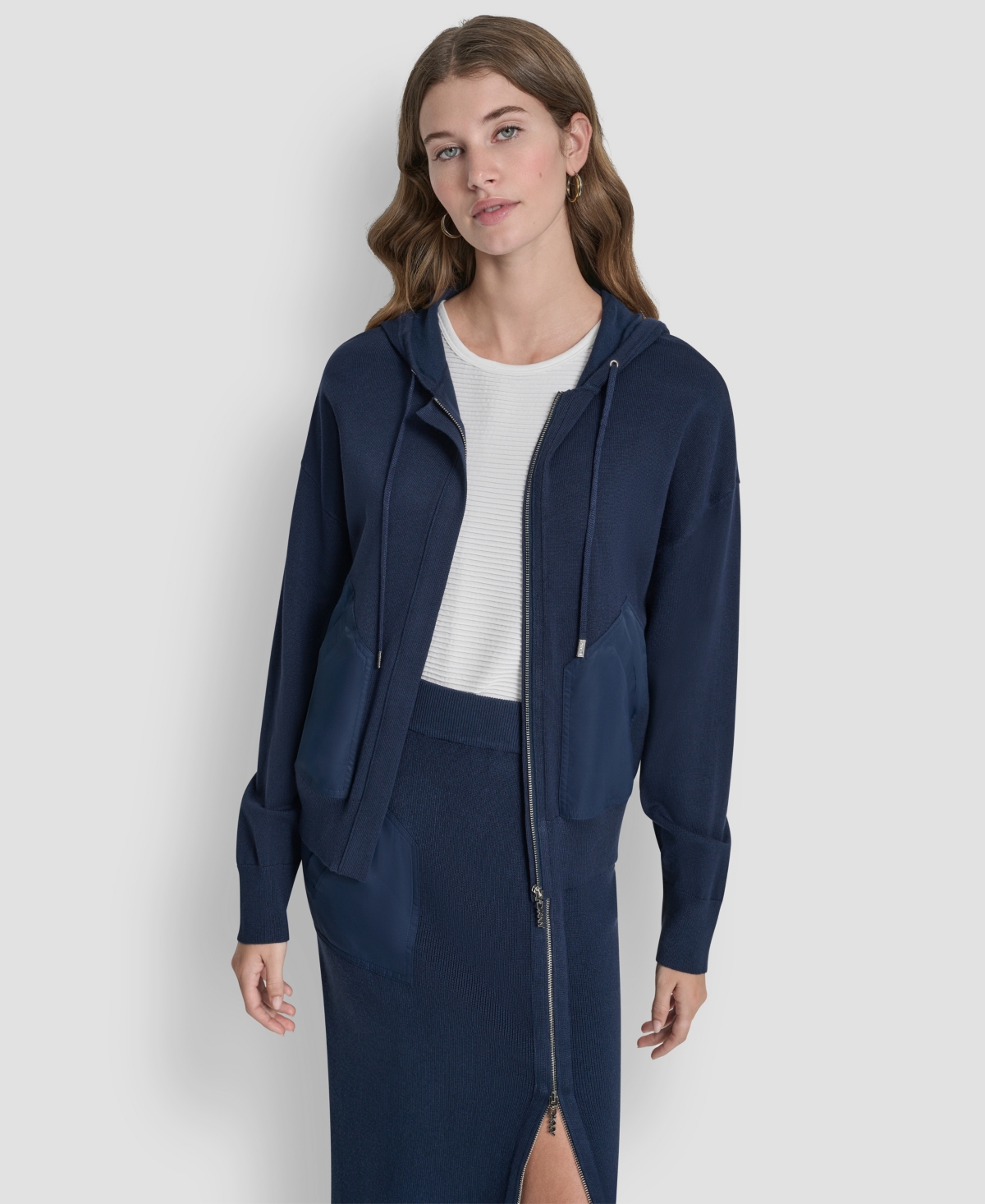 Dkny Women's Hooded Sweater