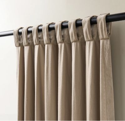 Adair Solid Velvet Curtain