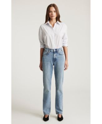 Women's New York Straight Leg In Dark Vintage Classic Blue