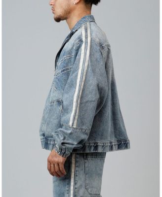 Men's Track Star Denim Jacket