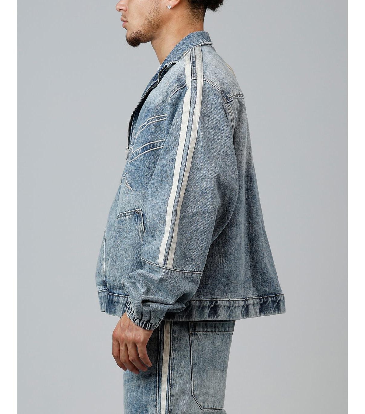 Loiter Men's Track Star Denim Jacket
