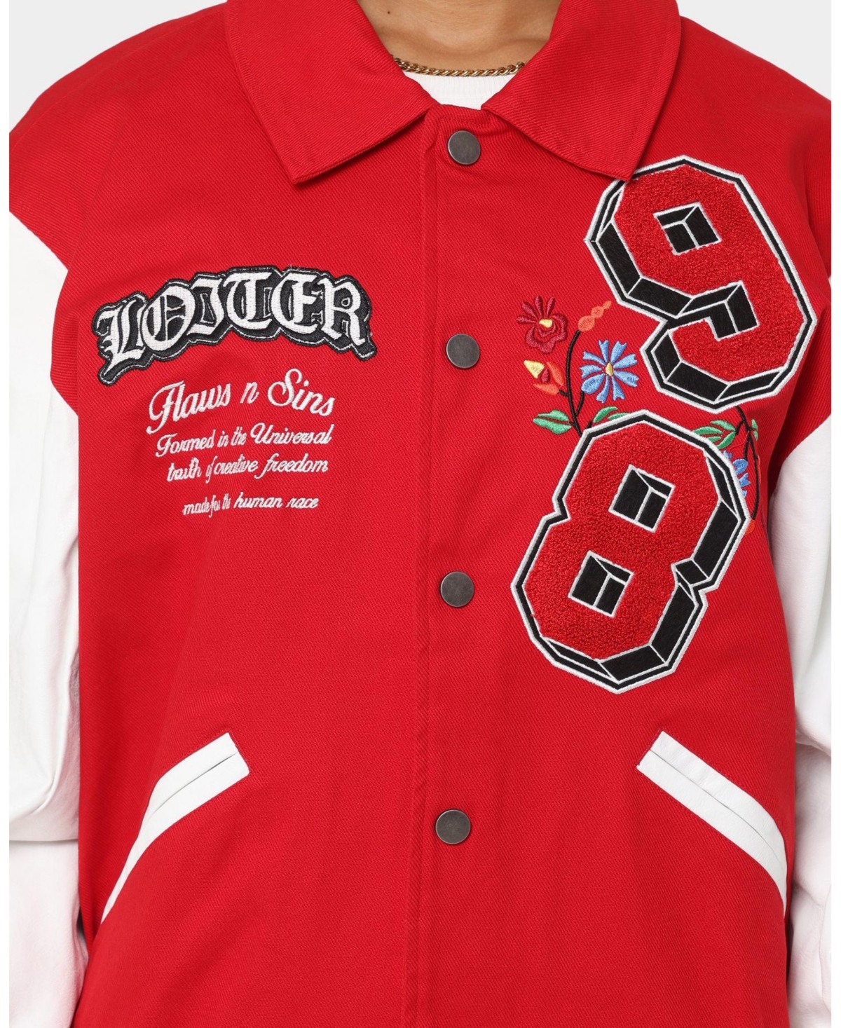 Loiter Men's Flaws Varsity Jacket