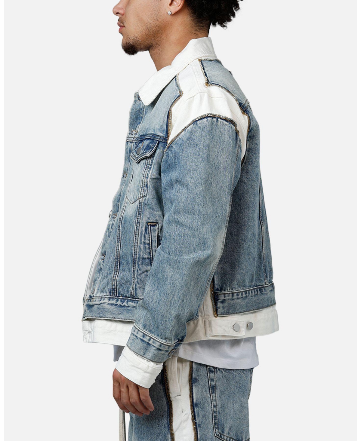 Loiter Men's mnml Border Gn8 Jacket