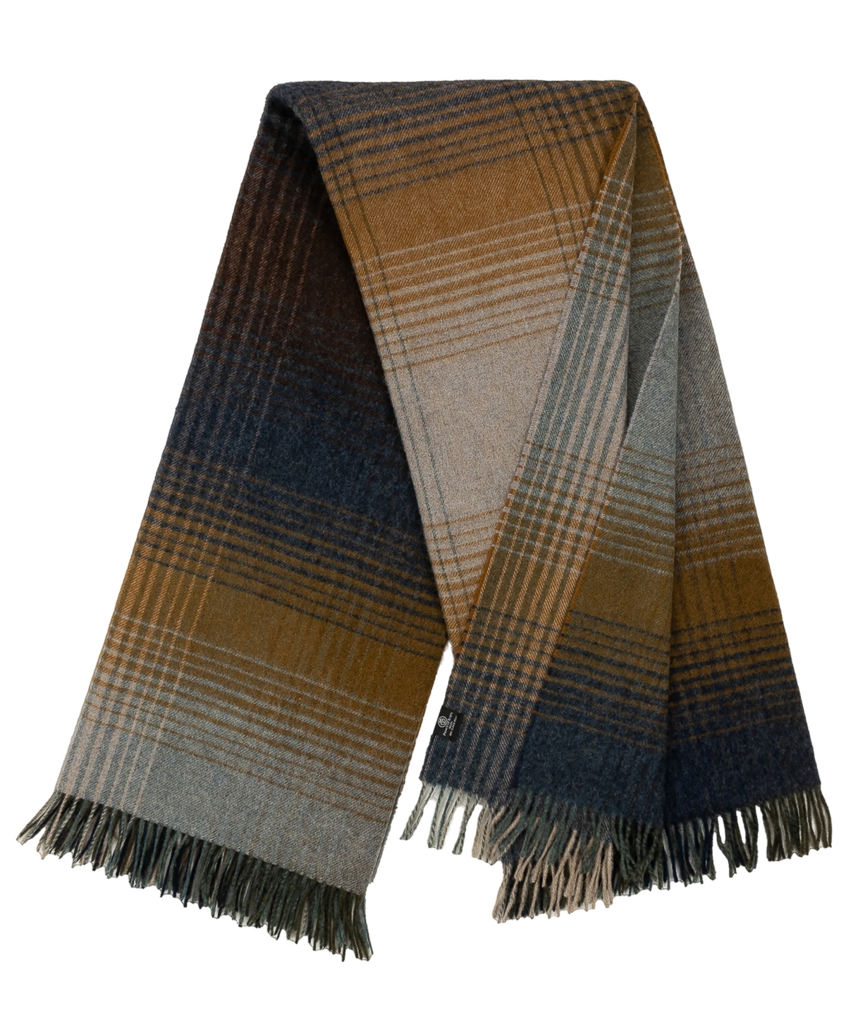 Prince of Scots Highland Tweeds Shetland Lambswool Throw, 55 " x 72"