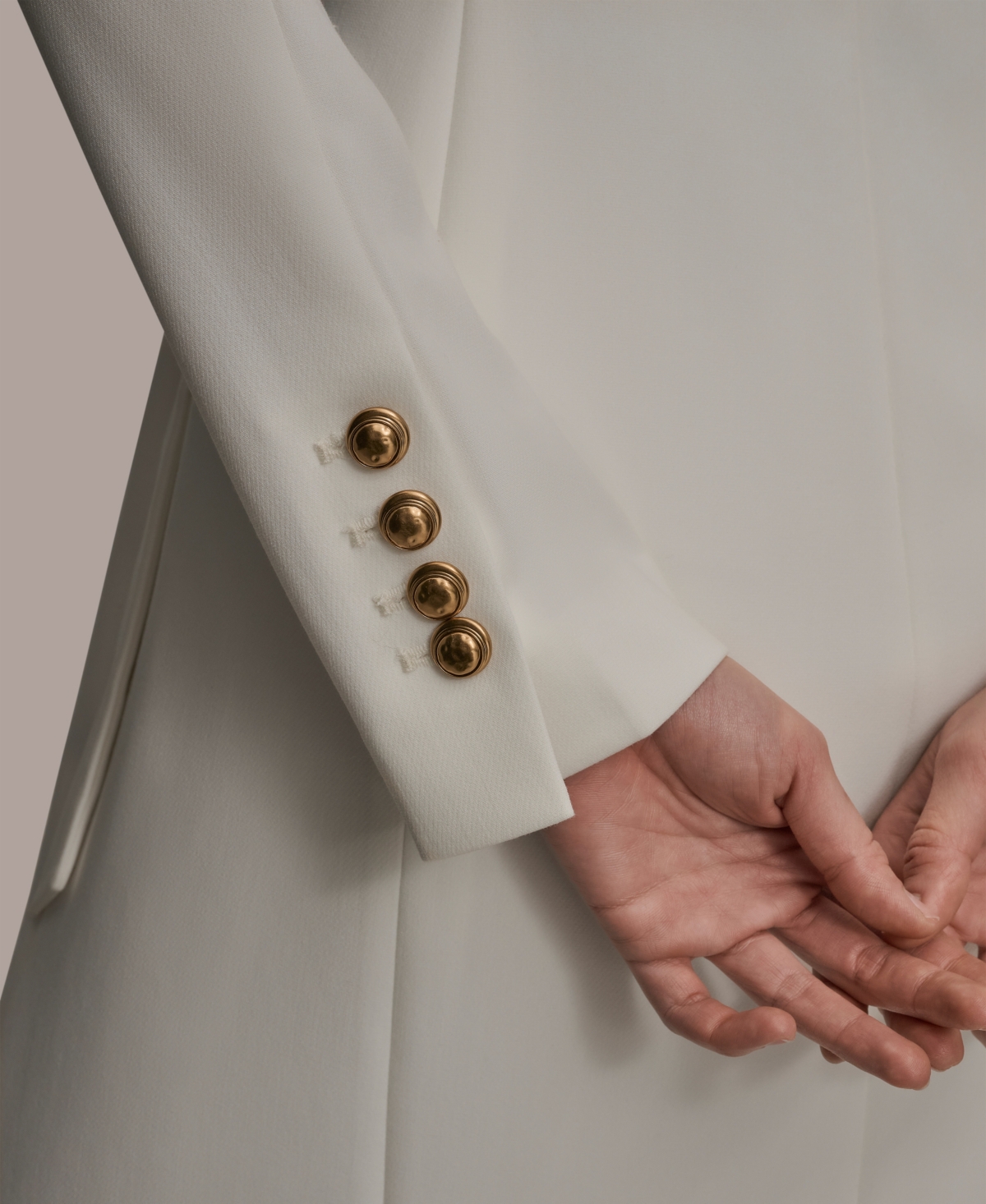 Donna Karan New York Women's V-Neck Long-Sleeve Wrap Dress