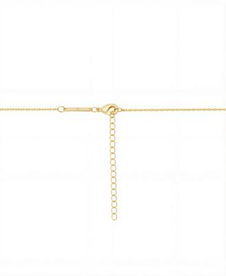 Mother of Pearl Inlay Cubic Zirconia Heart Necklace