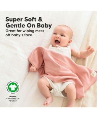 6pk Shea Baby Burp Cloths for Baby Boys and Girls, Burping Cloths for Babies, Newborn