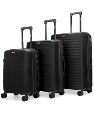 Excavator 3-Pc. Expandable Hardside Spinner Luggage Set