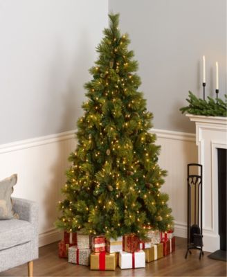 National Tree 6.5' Carolina Pine Tree with 650 Clear Lights