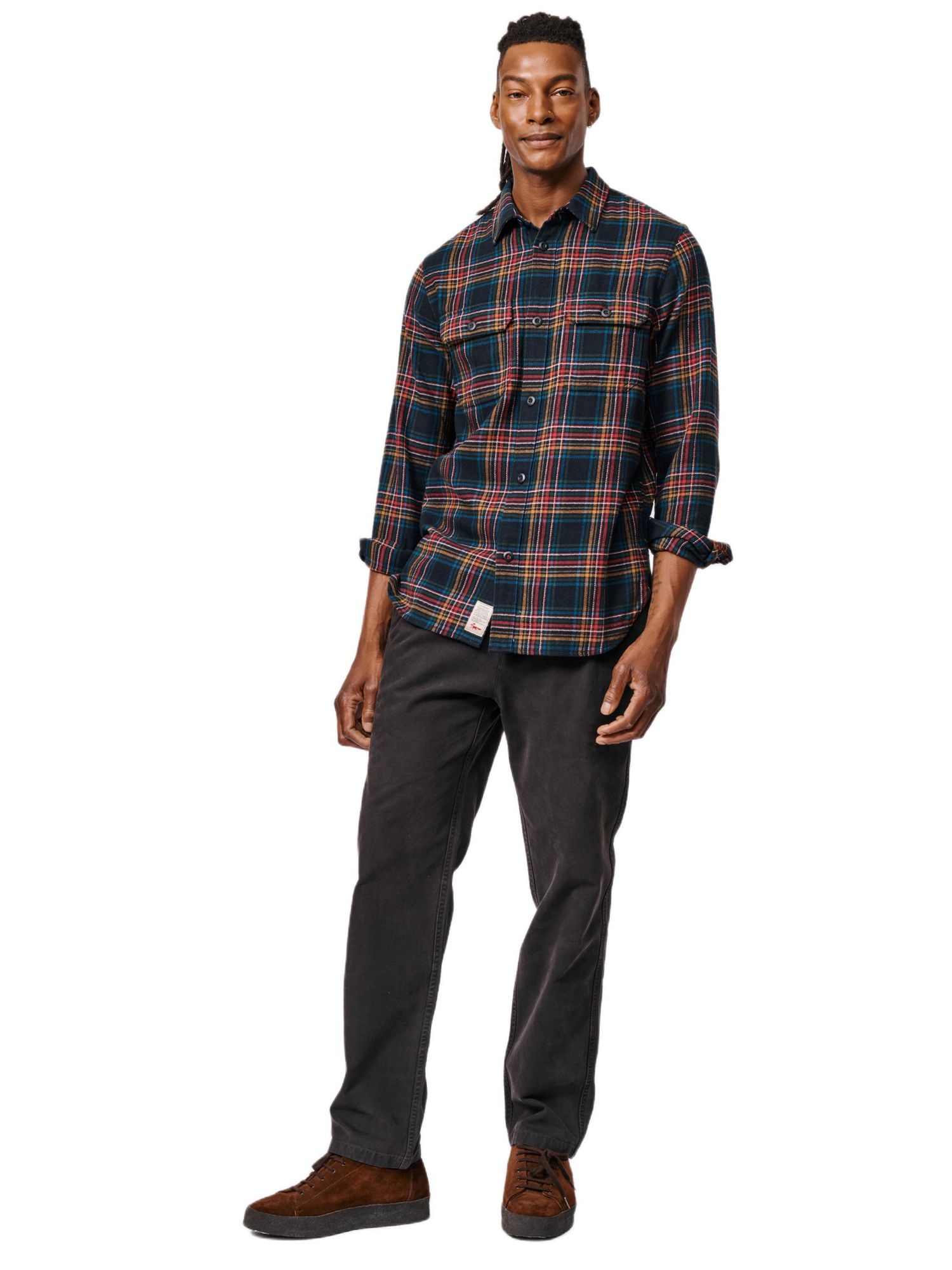 Men's Crowle Button Up Flannel Shirt