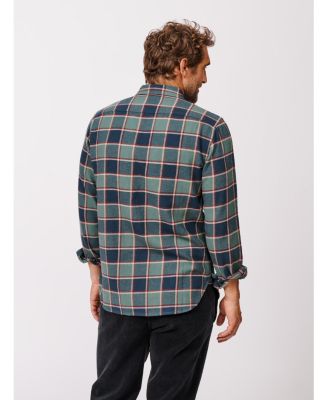 Men's Crowle Button Up Flannel Shirt