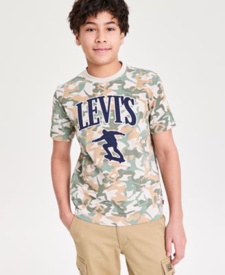 Levi's - Boys' Skate Camo Graphic T-Shirt