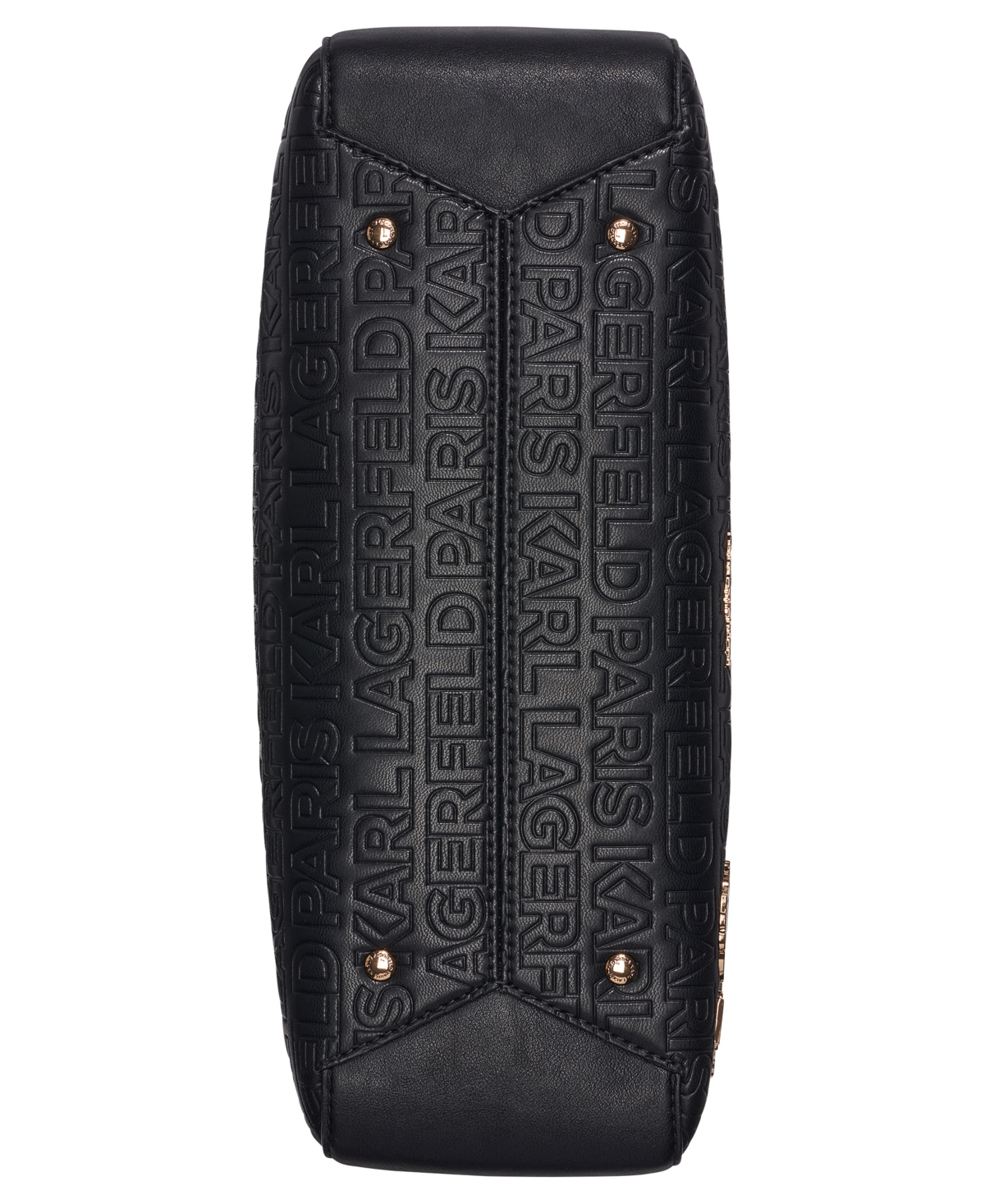 Karl Lagerfeld Meribal Large Satchel Bag In Black