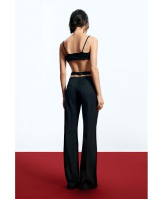 Women's Egonlab belt trousers