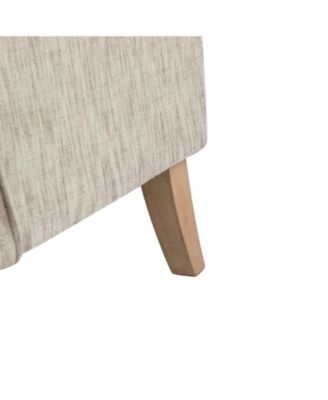 Bisnauth Contemporary Accent Chair with Nailhead Trim