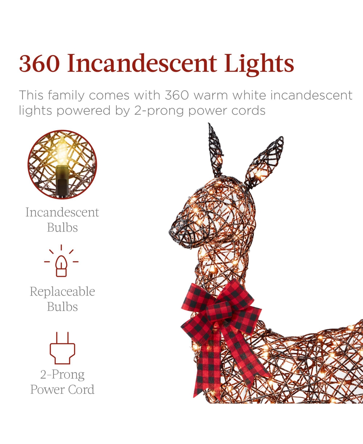 Best Choice Products 3-Piece Decoration 360