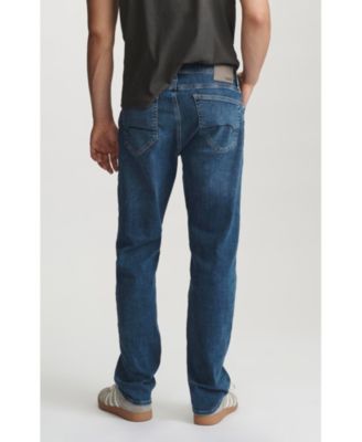 Men's Zach Straight Leg In Dark Brushed Feather Jeans