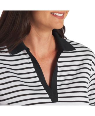 Women's Everyday Stripe Golf Polo