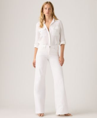 Women's 318 Shaping Stellar-Stretch Wide-Leg Jeans 30"