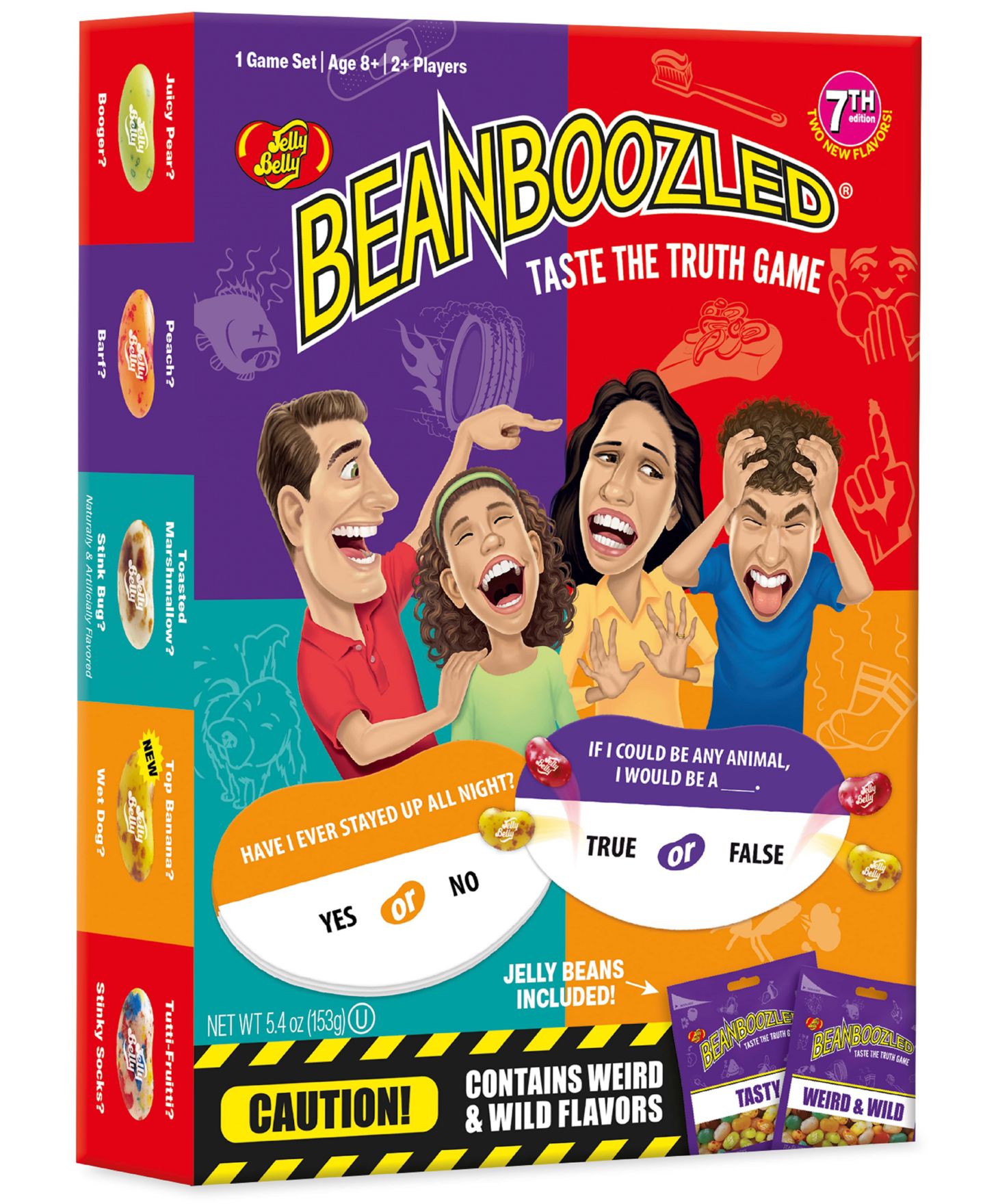 Детская карточная игра Jelly Belly BeanBoozled Taste the Truth Game, цвет: Разноцветный — фото 1