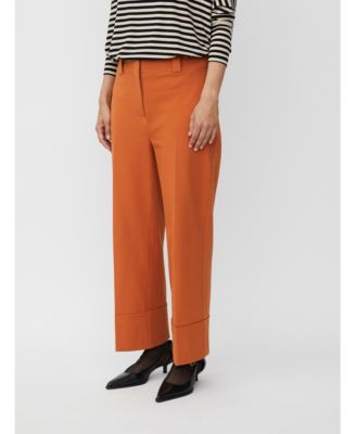 Women's Cropped Loose Leg Pants