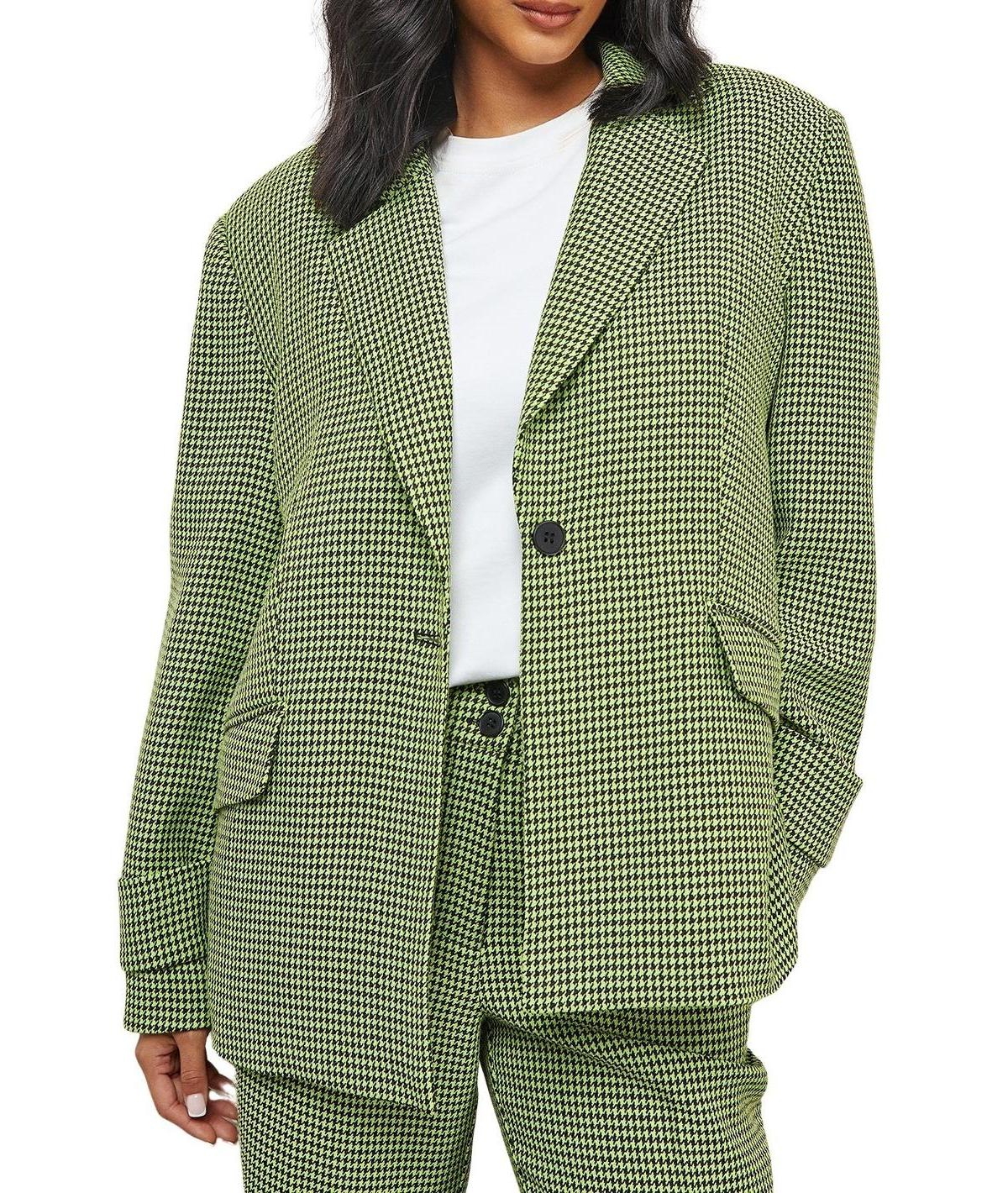Warehouse Women's Vented Back Blazer Co - Ord