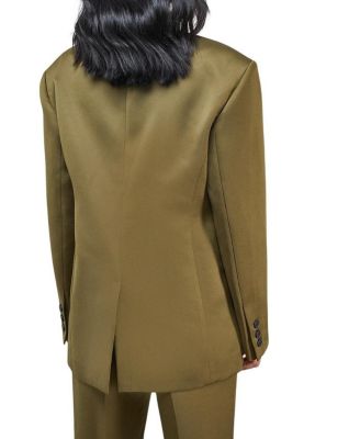 Women's Premium Satin Oversized Blazer