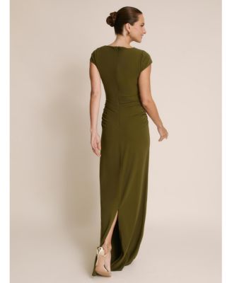 Women's Twist Bust Short Sleeve Stretch