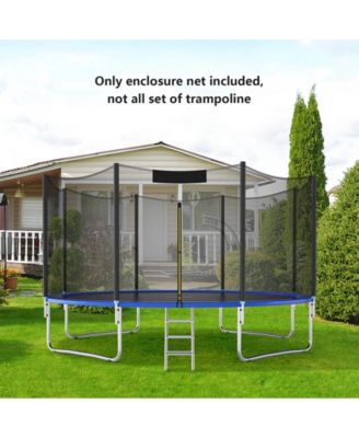 8 Feet Trampoline Safety Replacement Protection Enclosure Net