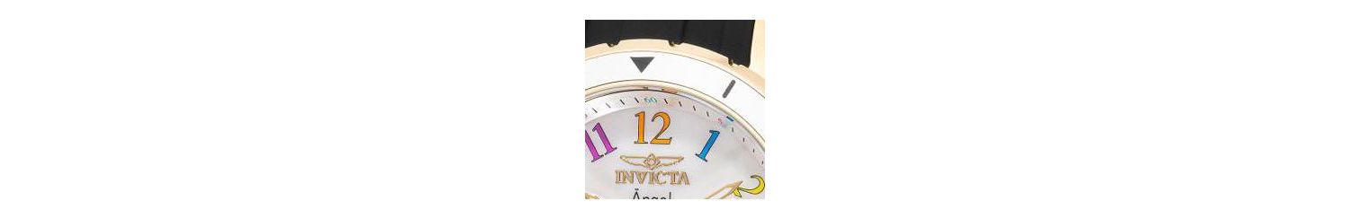 Women's 49803 Angel Quartz VD54 White Dial Watch