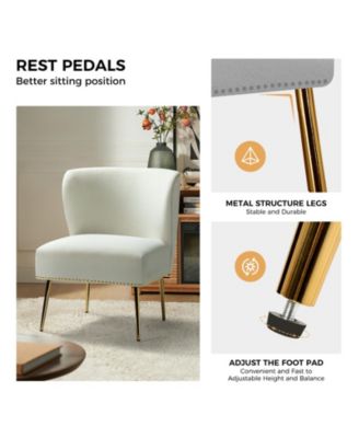 Contemporary Pastene Accent Chair with Nailhead Trim