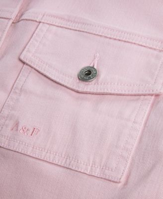 Girls' Spread Collar Cropped Jacket