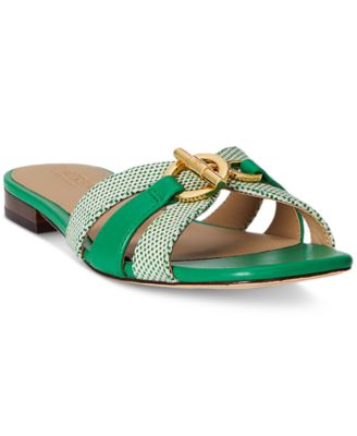 Women's Blaike Cross-Dyed Canvas Slide Sandals