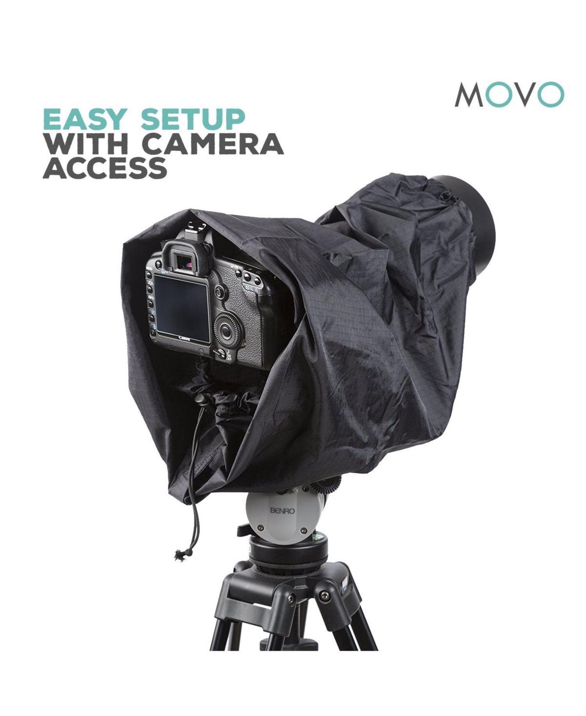 Movo CRC17 Storm Raincover Protector for Dslr Cameras, Lenses, Photographic Equipment (Small Size: 17 x 14.5)