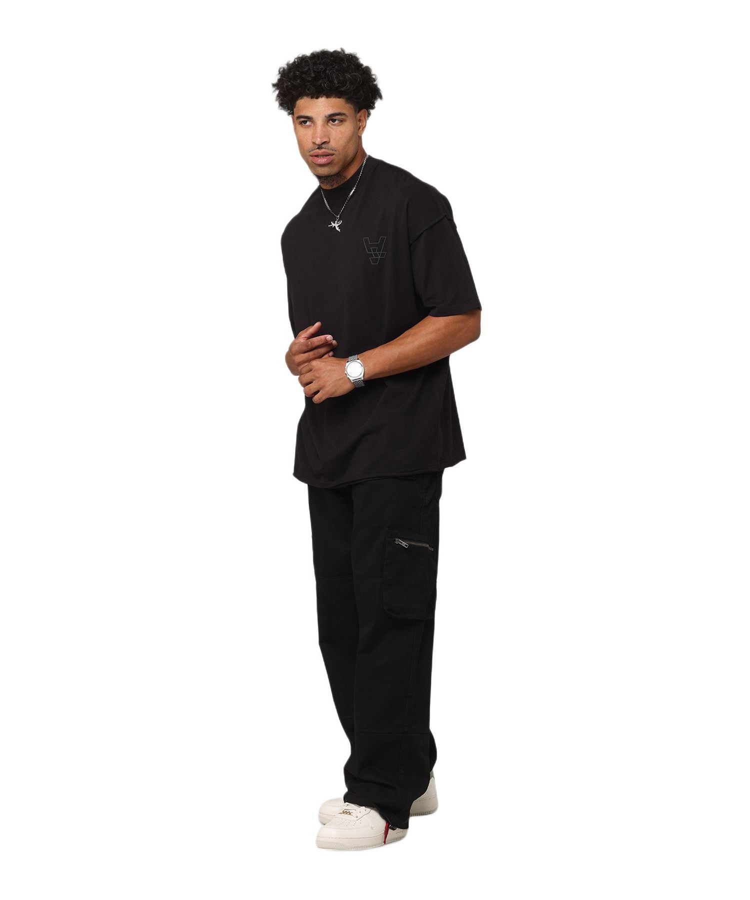 Men's Xy Aesthetic Non Seam T-Shirt - Black S
