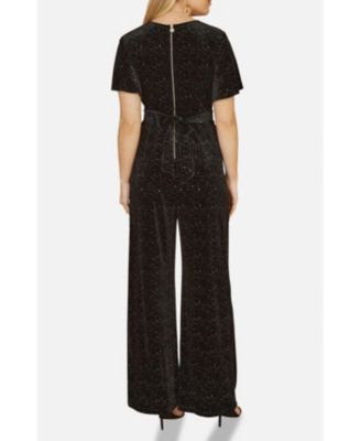 Women's Sparkle Velvet Jumpsuit