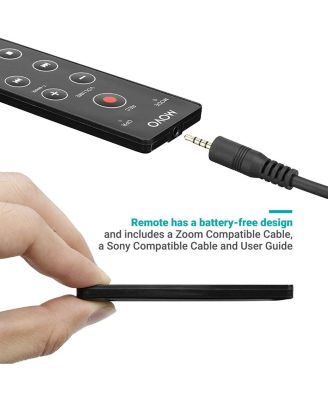 REC-4 Wired Remote Control for Zoom H2n, H4n Pro, H5 & H6 Portable Digital Handy Recorders