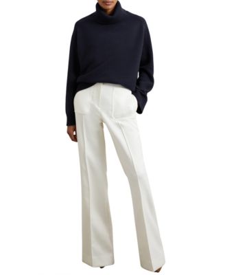 Women's Wool-Cashmere Roll-Neck Sweater