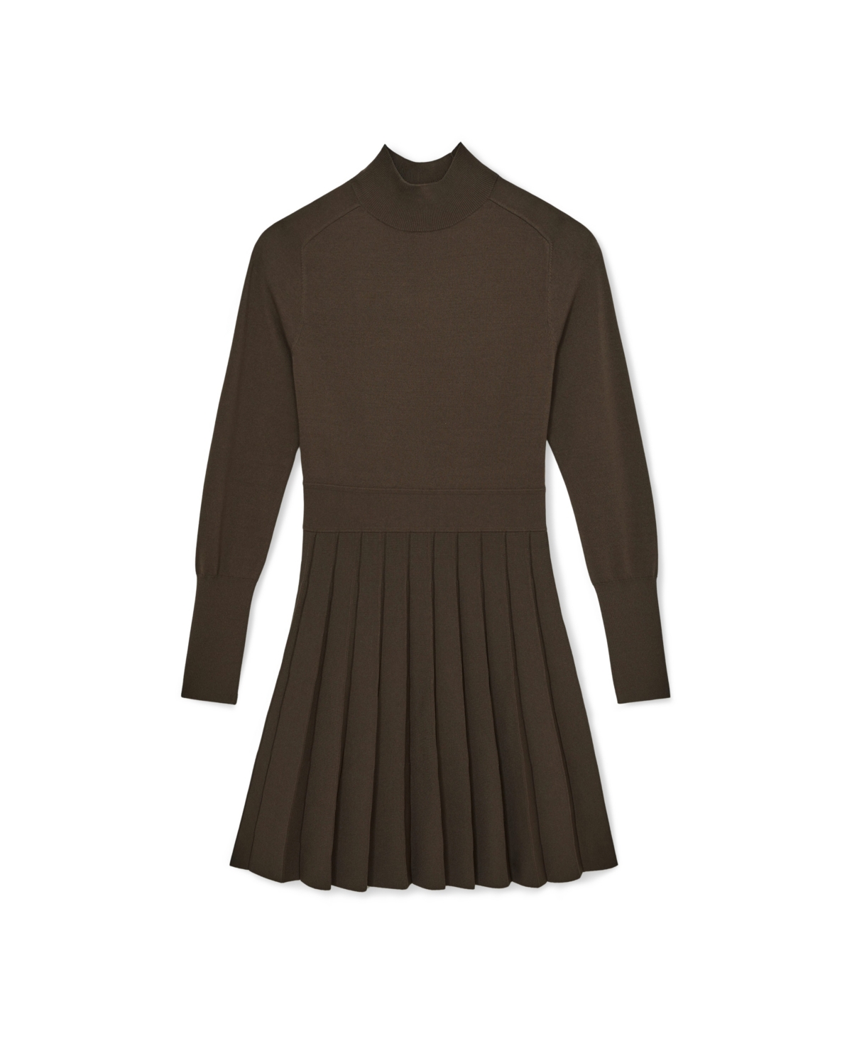 Reiss Women's Knitted Belted Skater Mini Dress