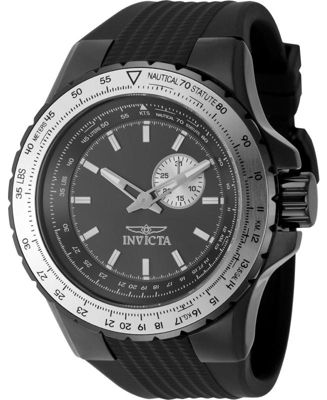 Men's 49720 Aviator Quartz VD72 Gunmetal Dial Watch